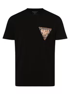 Koszulki męskie - GUESS - T-shirt męski, czarny - miniaturka - grafika 1