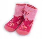 Kapcie damskie - Kapcie - skarpetki z gumową podeszwą r. 26 - miniaturka - grafika 1