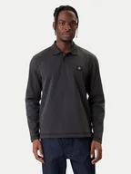 Koszulki męskie - HUGO Polo Dinote 50553441 Szary Relaxed Fit - miniaturka - grafika 1