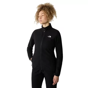Damski polar The North Face 100 Glacier Full Zip black - L - Kurtki damskie - miniaturka - grafika 1