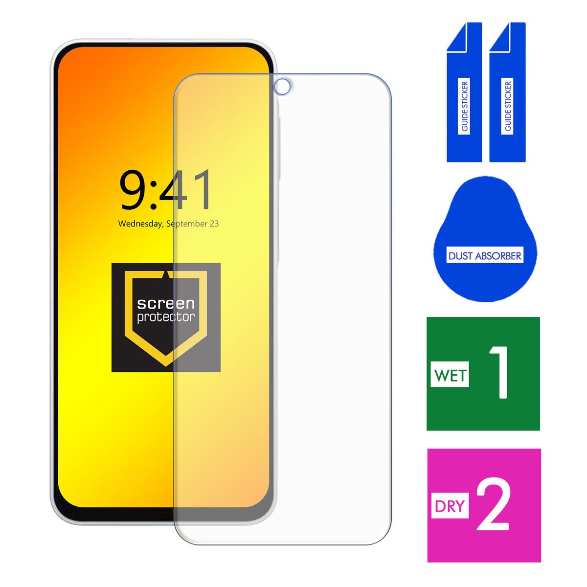 SZKŁO HARTOWANE DO SAMSUNG GALAXY A16 5G SZYBKA 9H OCHRONNE PANCERNE