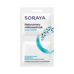 Soraya Hialuronowy Mikrozastrzyk Duo Forte Maseczka wygładzająca przeciwzmarszczkowa - Maseczki do twarzy - miniaturka - grafika 2