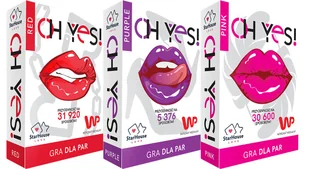 Zestaw 3 gier, OH YES! RED PINK i PURPLE, gra dla par, StarHouse Love - Gry planszowe Zestaw 3 gier, OH YES! RED PINK i PURPLE, gra dla par, StarHouse Love - Gry planszowe - miniaturka - grafika 1