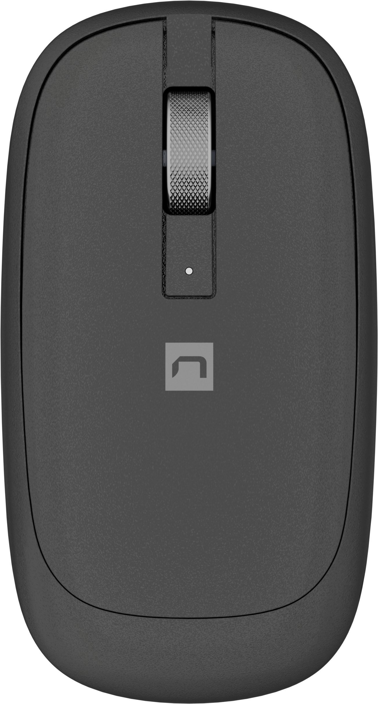 Natec MYSZ LARK BEZPRZEWODOWA BT 5.0 4000DPI CICHA BLUE SENSE SZARA NMY-2335