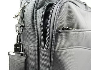 Praktyczna Czarna Torba Na Laptop i Dokumenty Sackar 9870 40x30x8 - Torby na laptopy Praktyczna Czarna Torba Na Laptop i Dokumenty Sackar 9870 40x30x8 - Torby na laptopy - miniaturka - grafika 4