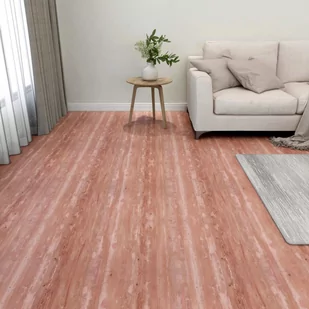 Samoprzylepne panele podłogowe, 55 szt., PVC, 5,11 m², czerwone - Wykładziny - miniaturka - grafika 1