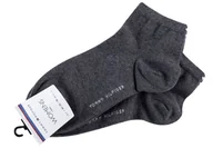 Skarpetki damskie - TOMMY  HILFIGER SKARPETY SKARPETKI DAMSKIE 2 PARY 373001001 758 - Rozmiar: 39-42 - miniaturka - grafika 1