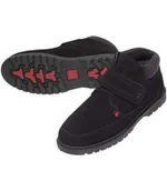 Buty zimowe męskie - Wysokie buty z zamszowej, naturalnej skóry z wyściółką z kożuszka sherpa Mężczyzna Atlas For Men - Kolor : Czarny - Rozmiar : 39 - miniaturka - grafika 1