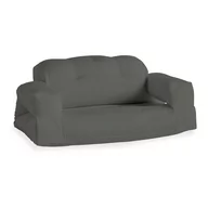 Sofy ogrodowe - Ciemnoszara sofa rozkładana odpowiednia na zewnątrz Karup Design OUT™ Hippo Dark Grey - miniaturka - grafika 1