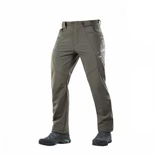 M-Tac - Spodnie Softshell Winter - Oliwkowe - 20306001 - Odzież taktyczna i umundurowanie - miniaturka - grafika 1