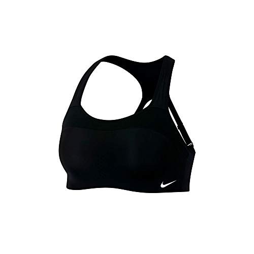 Nike damski biustonosz sportowy Alpha, czarny/biały, duży/rozmiar A - C