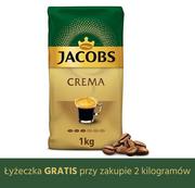 Kawa - JACOBS KRAFT Jacobs Cafe Beans Crema 1kg kawa ziarnista JAC.CAF.BEANS.CRE.1K - miniaturka - grafika 1