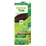 Farby do włosów i szampony koloryzujące - Herbal Time Naturalna Henna CZEKOLADA 75 ml - miniaturka - grafika 1