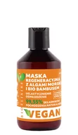 Maski do włosów - Bioelixire Bioelixire Vegan maska regeneracyjna z bio bambusem i algami morskimi 300ml - miniaturka - grafika 1