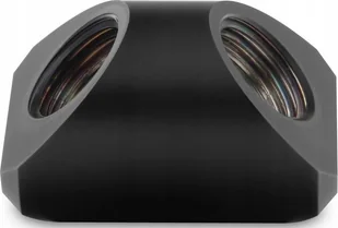 EK Water Blocks EK Water Blocks EK-Quantum Torque Adapter 90 Grad G1/4 Zoll IG auf G1/4 Zoll IG - schwarz - Chłodzenie wodne - miniaturka - grafika 1