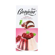 Cukierki - Bombonierka Souffle wiśnia "Bonjour" 232g - miniaturka - grafika 1