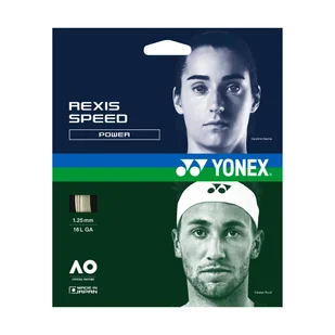 Naciąg tenisowy Yonex  Rexis Speed White Set (12 m)  1,30 mm - Tenis ziemny - miniaturka - grafika 1