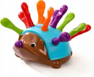 Sortery dla dzieci - JEŻ ZABAWKA EDUKACYJNA SORTER MONTESSORI UKŁADANKA KLOCKI - miniaturka - grafika 1