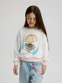 Bluzy dla dziewczynek - Reserved - Bluza Pusheen - wielobarwny - miniaturka - grafika 1