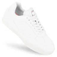 Sneakersy damskie - Buty sportowe damskie Daniel Lopez skórzane SNEAKERSY białe SS2D4019 36 - miniaturka - grafika 1