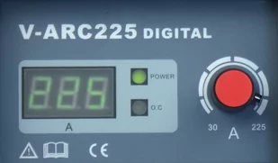 SPAWARKA INWERTOROWA MMA/TIG V-ARC 225 DIGITAL + PRZEWODY - Akcesoria spawalnicze - miniaturka - grafika 3