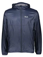 Kurtki i kamizelki sportowe męskie - Jack Wolfskin Kurtka "Breather" w kolorze granatowym - miniaturka - grafika 1
