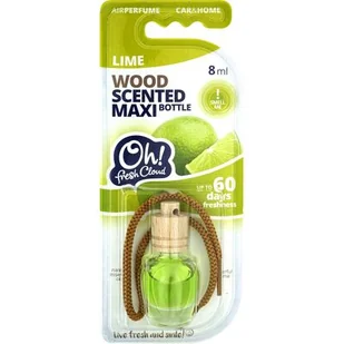 Zapach w płynie WOOD lime 8 ml Oh! Fresh Cloud - Zapachy samochodowe - miniaturka - grafika 1