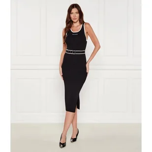 Karl Lagerfeld Sukienka z paskiem - Sukienki - miniaturka - grafika 1