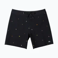 Spodenki damskie - Szorty kąpielowe męskie Quiksilver Surfsilk Straight Leg 18 black - miniaturka - grafika 1