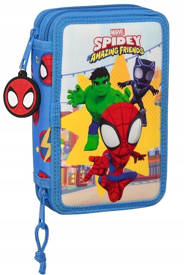 Piórnik Spidey Spiderman z Wyposażeniem Hulk 28el.