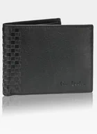Portfele - Pierre Cardin, Portfel skórzany męski, Tilak40 8805, czarny, ochrona RFID - miniaturka - grafika 1