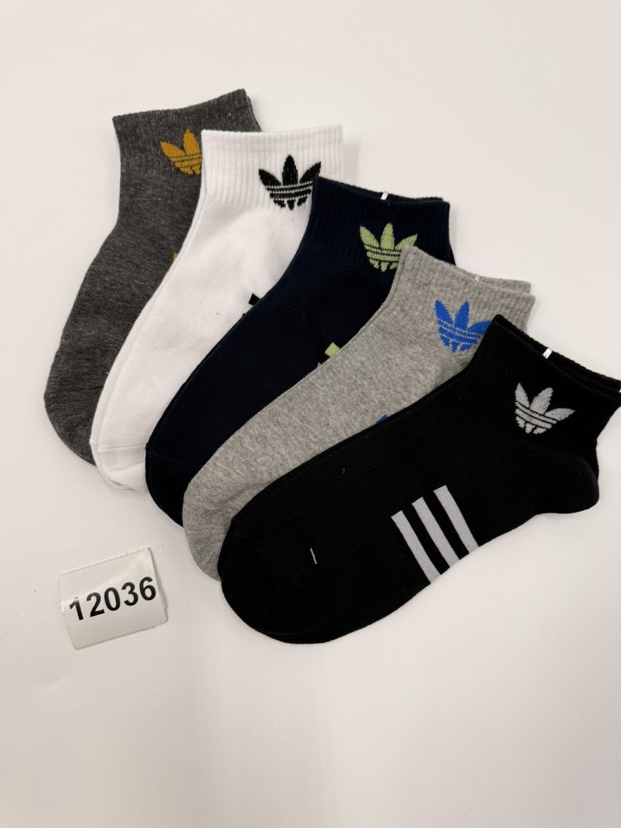 Męskie skarpety ADIDAS rozmiar 42-46 pięć par (12036 w7