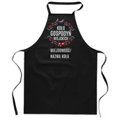 Fartuchy i rękawice kuchenne - Fartuch dla koła gospodyń wiejskich z folkowym wzorem - miniaturka - grafika 1