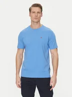 Koszulki męskie - Napapijri T-Shirt Salis NP0A4H8D Niebieski Regular Fit - miniaturka - grafika 1