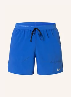 Spodenki damskie - Nike Szorty Do Biegania Dri-Fit Stride blau - grafika 1