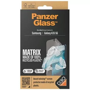 PanzerGlass Matrix Ultra-Wide Fit Sam A35 5G A356 Screen Protection 7361 with Easy Aligner - Szkła hartowane na telefon - miniaturka - grafika 4