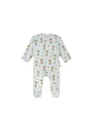 Body dla niemowląt - Bonjour Cherie Pajac niemowlęcy bawełna organiczna Rayan, Rozmiar: 50 - miniaturka - grafika 1