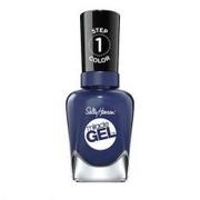 Lakiery do paznokci - Sally Hansen Miracle Gel, żelowy lakier do paznokci 445 Midnight Mod, 14,7 ml - miniaturka - grafika 1