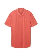 Koszulki męskie - TOM TAILOR Denim Męska koszulka polo, 11042 -Plain Red, L, 11042 – Plain Red, L - miniaturka - grafika 1