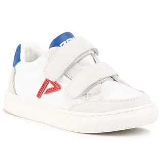 Buty dla chłopców - Sneakersy PEPE JEANS - Adams Archive Kids PBS30436 White 800 - grafika 1