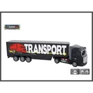 Samochody i pojazdy dla dzieci - Ciężarówka 32cm z napędem metal Hipo - miniaturka - grafika 1