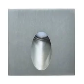 Lampy ścienne - Polux LED Oświetlenie schodowe ESPO LED/3W/230V IP54 chrom matowy - miniaturka - grafika 1