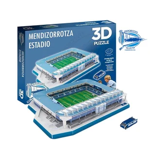 Stadion piłkarski MENDIZORROTZA - Deportivo Alaves FC - Puzzle 3D 98 elementów - model klubowy - Puzzle - miniaturka - grafika 1