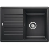 Zlewozmywaki - Blanco ZIA 45 S Compact Silgranit PuraDur Antracyt, odwracalny (524721) - miniaturka - grafika 1