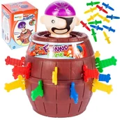 Gry planszowe - Gra Zręcznościowa Piracka Beczka Szalony Pirat - miniaturka - grafika 1