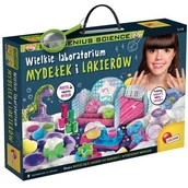 Zabawki kreatywne - Lisciani wielkie laborat.mydełka/lakiery PL103133 - miniaturka - grafika 1