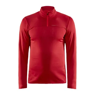 Męska Bluza CRAFT CORE GAIN MIDLAYER M 1909496-430000 – Czerwony - Bluzy męskie - miniaturka - grafika 1