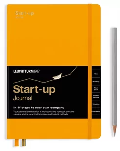 Leuchtturm1917 Notatnik Notes Start-Up Journal A5 - Notesy i bloczki - miniaturka - grafika 1