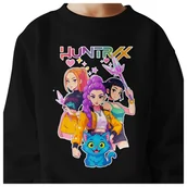 Bluzy dla dziewczynek - BLUZA DZIECIĘCA K-POPOWE ŁOWCZYNIE DEMONÓW HUNTRIX 104 BAWEŁNIANA - miniaturka - grafika 1