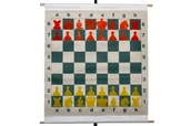 Akcesoria do gier planszowych - Szachownica Demonstracyjna Rolowana - Do nauki! - miniaturka - grafika 1
